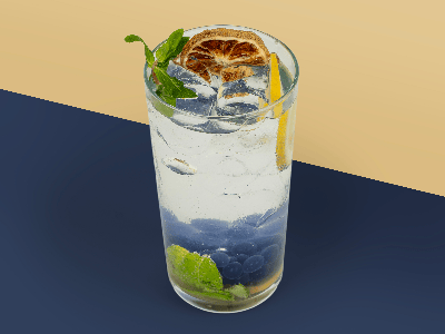 Blueberry Mojito